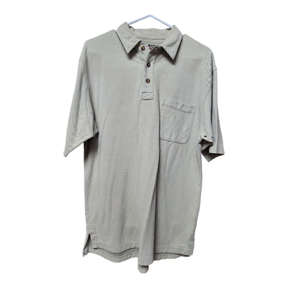 1037 - Duluth Trading Polo Shirt  Med
